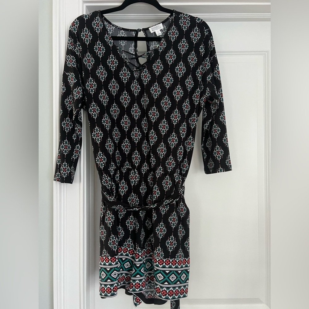 Market & Spruce Fraya Knit Romper. Size Medium.